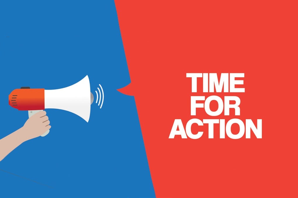 Call to action for social media