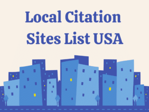 Local Citation Sites List USA